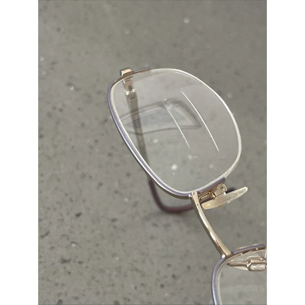 Aristar by Charmant AR16301 Col 577 Eyeglasses Frames ONLY 48-19-135 half rim